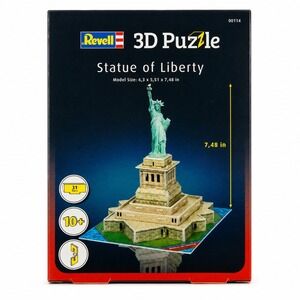 Revell 3D Puzzle Statue of Liberty 31 Pieces Model Kit 00114 New York City